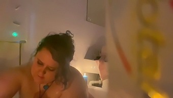 Hidden Cam In The Bathroom - Watch Me Undress And Soak In The Tub