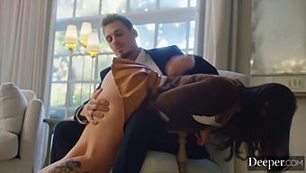 Watch This Brunette Beauty Get Spanked And Dominated In High Definition